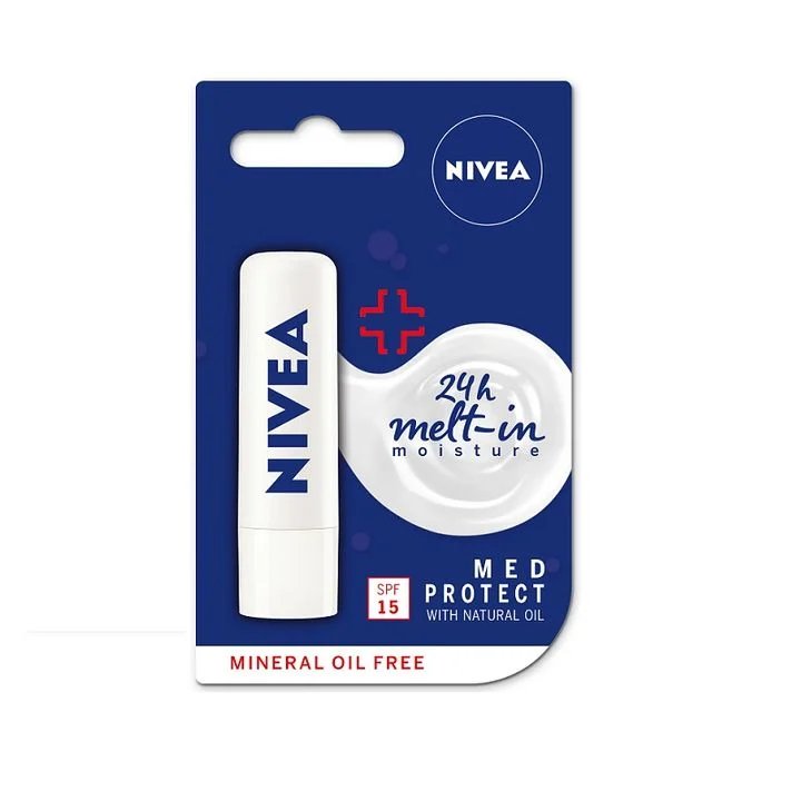 Нивеа Med Protect балсам за устни | Nivea