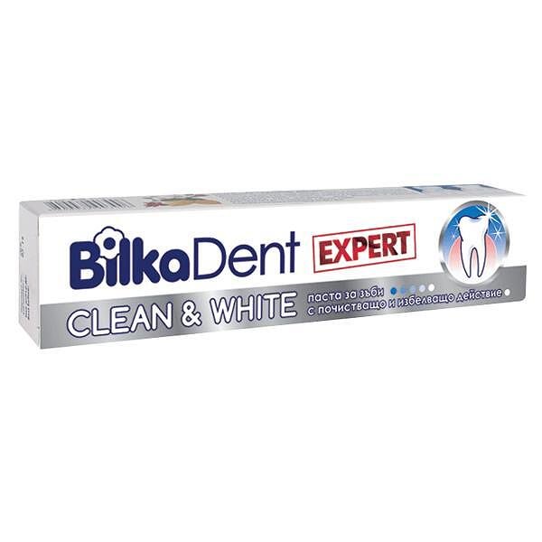 Билка Dent Clean & White Expert паста за зъби с почистващо и избелващо действие 75 мл. | Bilka