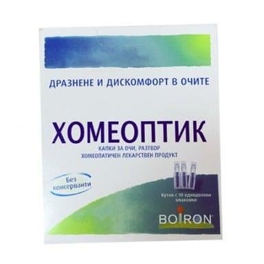 Хомеоптик при дразнене и дискомфорт в очите х 10 дози | Boiron