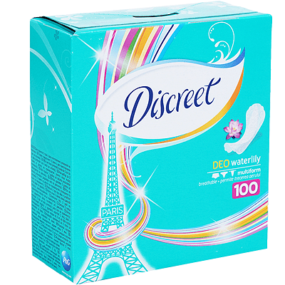 Discreet ежедневни дамски превръзки Deo Water х 100бр. | Procter&Gamble