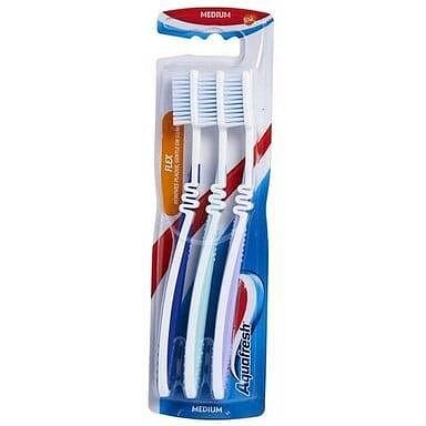 Четка за зъби Aquafresh Flex Trio Medium х 3 бр. | GlaxoSmithKline