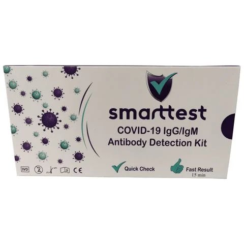 Smarttest Covid 19 кръвен тест за антитела в кръвта х1 бр.