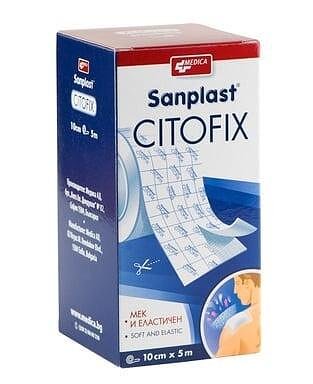 Sanplast Citofix прикрепващ пластир 10 с./5 м. x1 бр. | Sopharma
