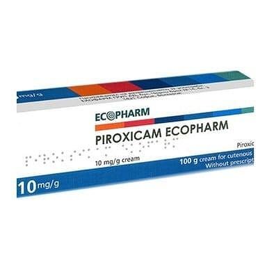 Пироксикам крем при възпаление и болка 10мг./г. x 100 г. | Ecopharm