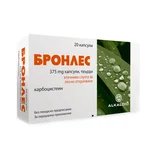 Бронлес за по-лесно отхрачване 375 мг. x 20 капс. | Alkaloid
