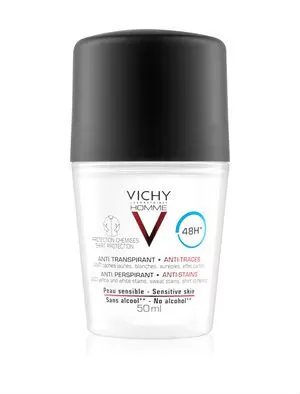 Vichy Homme рол-он дезодорант без петна х 50 мл. | Vichy