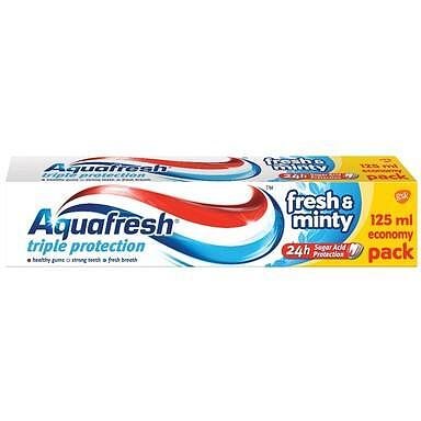 Aquafresh Triple Protection Fresh & Minty паста за зъби с тройна защита х125 мл. | GlaxoSmithKline