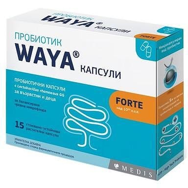 Вая форте пробиотик х15 капс. | Medis