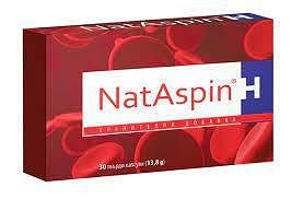 NatAspin H за добро кръвообращение х 30 капсули | Valentis