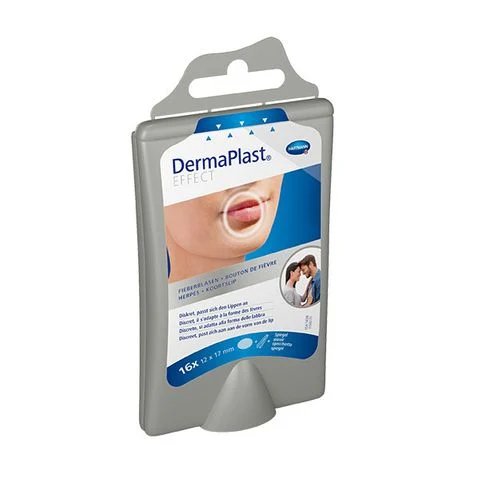 Hartmann DermaPlast Cold Sore Patch пластир за херпеси 12 х 17мм. х 16 бр. | Paul Hartmann
