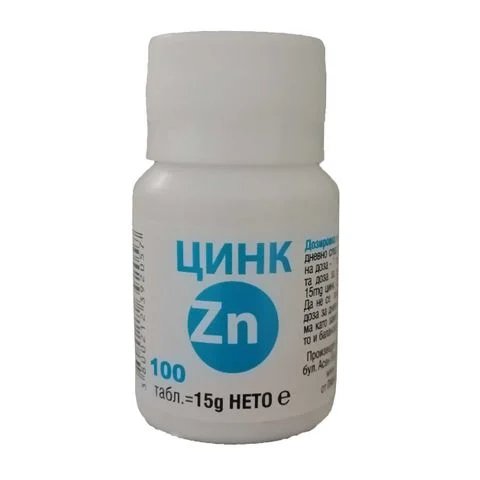 Цинк 15 мг х 100 таблетки Панацея 2001