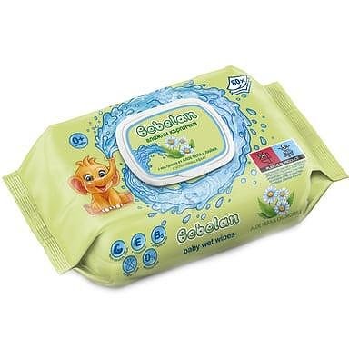 Bebelan мокри кърпи с алое вера и лайка х 80 бр. | Бебелан