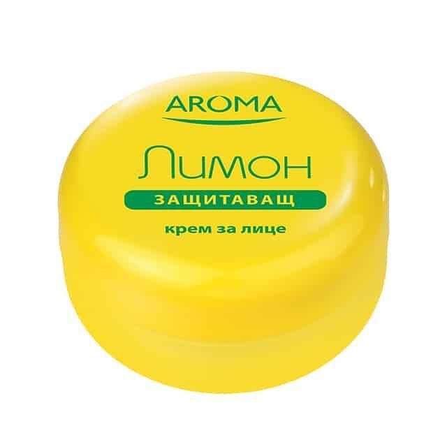 Арома лимон защитаващ крем за лице х 75 мл. | Aroma
