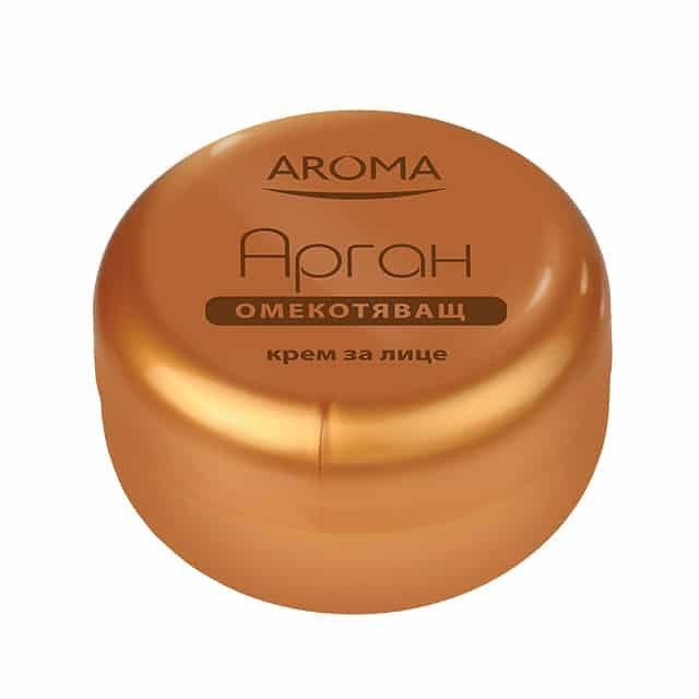 Арома арган омекотяващ крем за лице х 75 мл. | Aroma