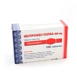 Ибупрофен Полфа 200 мг x 100 таблетки | Polfa Pabianice
