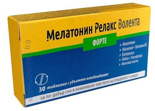 Мелатонин релакс форте х 30 таблетки | Addisan Pharma