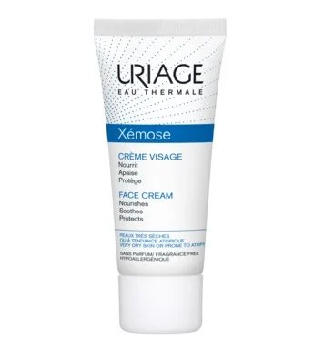Uriage Xemose Успокояващ подхранващ крем за лице за много суха кожа x40 мл | LABORATORIES URIAGE