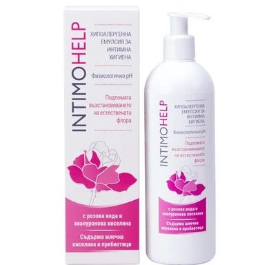 Интимохелп емулсия с хиалуронова киселина х 400 мл | Natur Produkt