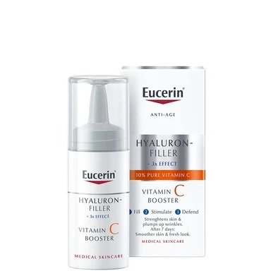 Eucerin Hyaluron-Filler подмладяващ бустер за лице с витамин С и хиалуронова киселина х 8 мл | Eucerin