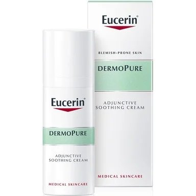 Eucerin DermoPure Интензивен успокояващ крем за лице, за кожа склонна към акне х 50 мл | Eucerin