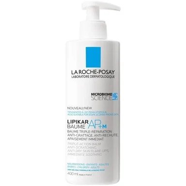 La Roche-Posay Lipikar Baume AP+M Успокояващ балсам за лице и тяло за суха и атопична кожа против сърбеж х400 мл | La Roche-Posay