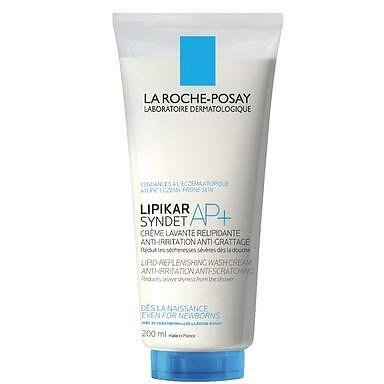 La Roche-Posay Lipikar Syndet AP+ Измиващ крем за лице и тяло за суха и атопична кожа против раздразнения и сърбеж х200 мл | La Roche-Posay