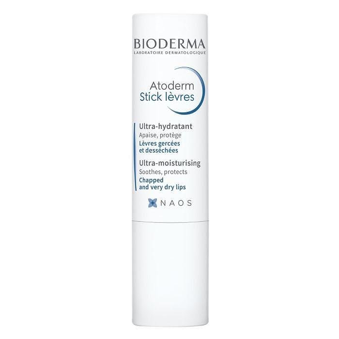 Bioderma Atoderm Хидратиращ стик за напукани и много сухи устни х4 г | BIODERMA