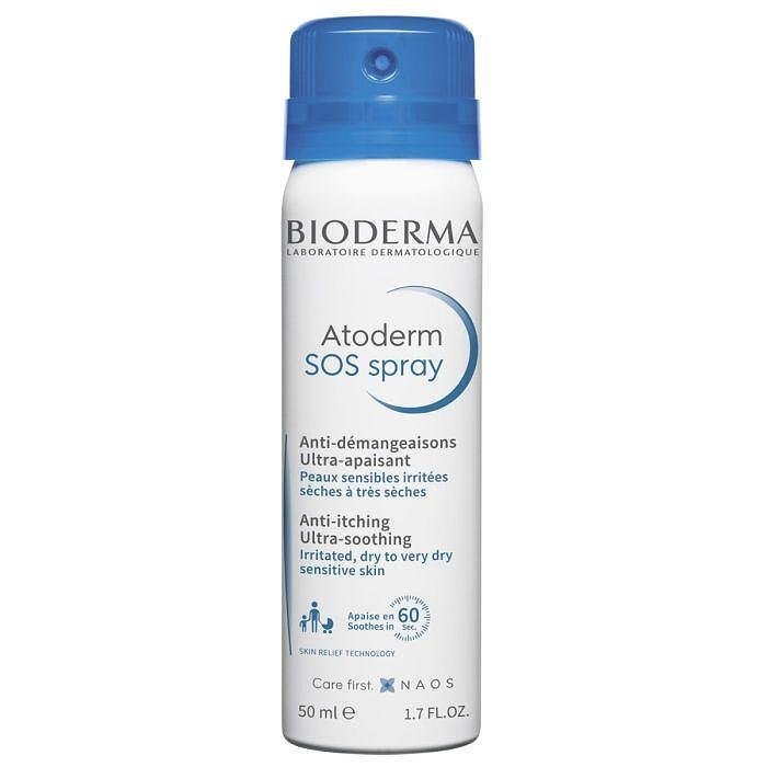Bioderma Atoderm SOS Спрей против сърбеж за суха кожа х50 мл | BIODERMA