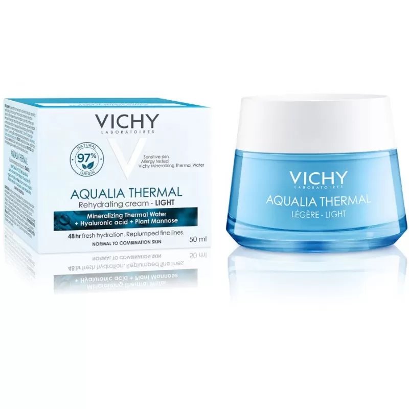 Vichy Aqualia Thermal Хидратиращ крем с лека текстура за нормална и суха кожа х50 мл | Vichy