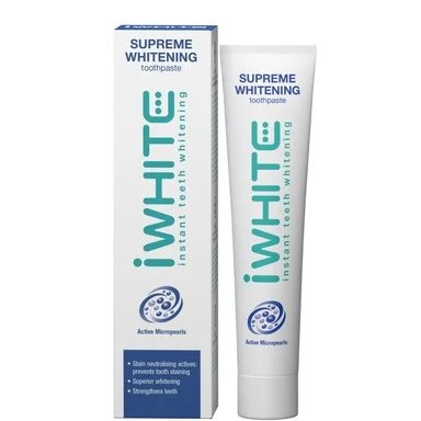iWhite Instant supreme whitening Избелваща паста за зъби x75 мл