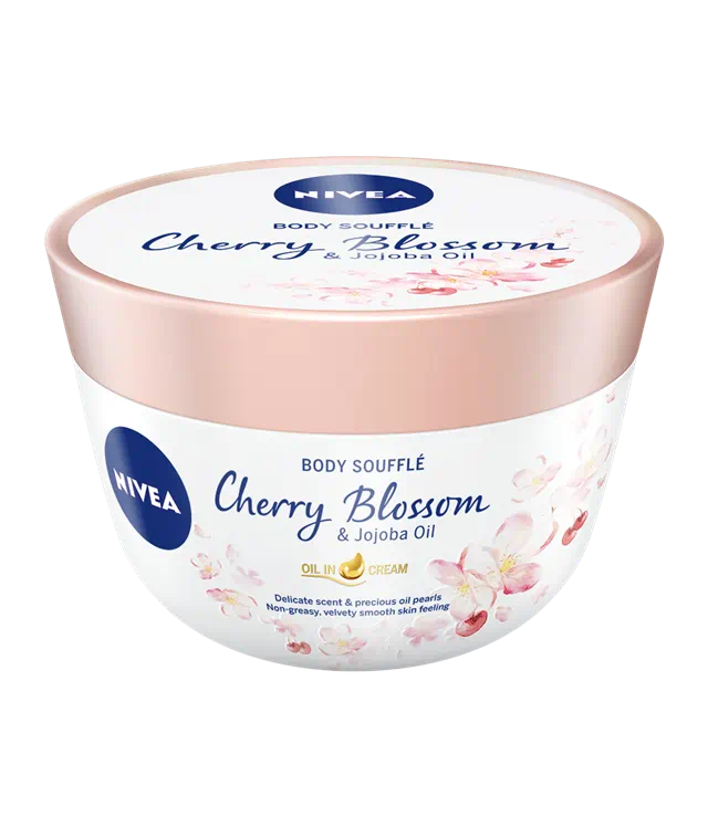 Суфле за тяло с масла CHERRY BLOSSOM & JOJOBA OIL 200мл. | Nivea