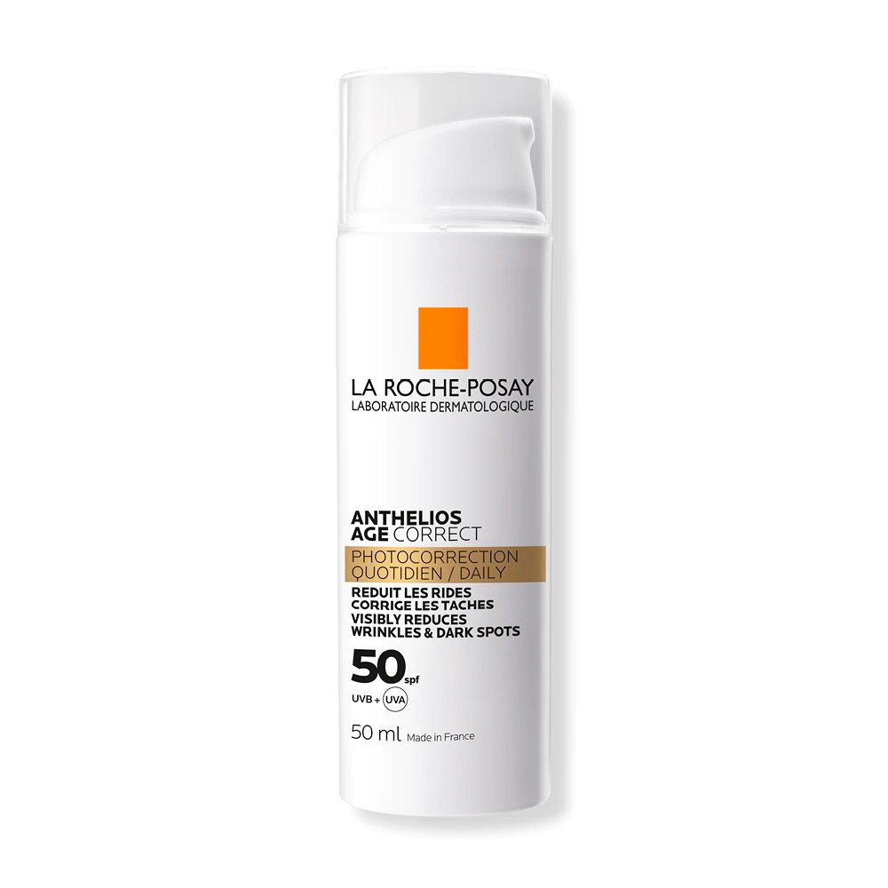 La Roche-Posay Anthelios Age Correct Слънцезащитен крем за лице SPF50+ x50 мл | La Roche-Posay