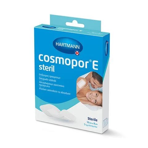 Hartmann Cosmopor E Стерилен пластир 10/8 см х5 бр | Paul Hartmann