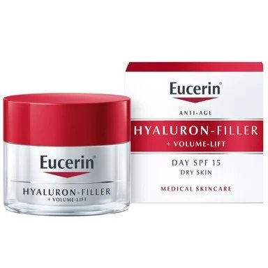 Eucerin Hyaluron-Filler + Volume-lift Дневен крем за суха кожа SPF 15 х 50 мл | Eucerin