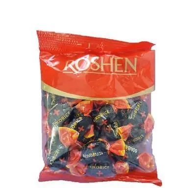 Бонбони Likorice с нишадър за гърло x 126 г | Roshen