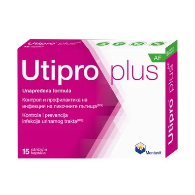 Utipro plus AF при уроинфекции х15 капсули|Montavit