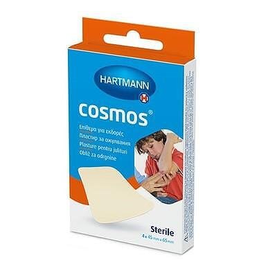 Cosmos пластир за ожулвания 45/65 мм х4 бр | Paul Hartmann