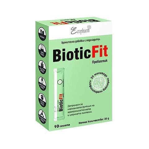 Биотик Фит пробиотик х 10 сашета | Ecopharm