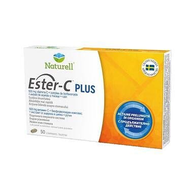 Натурел Естер-С Плюс за имунната система х50 таблетки | Naturell