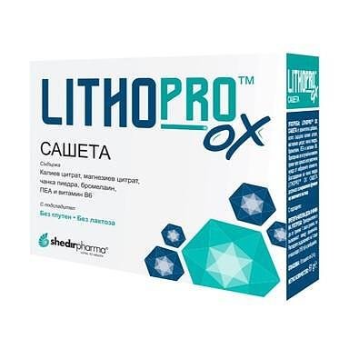 Литопро Ox за пикочните пътища х18 сашета | Shedir Pharma