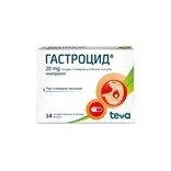 Гастроцид при стомашни киселини 20 мг х 14 капс. | Teva Pharmaceuticals