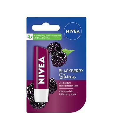 Нивеа blackberry shine балсам за устни x4.8 г | Nivea