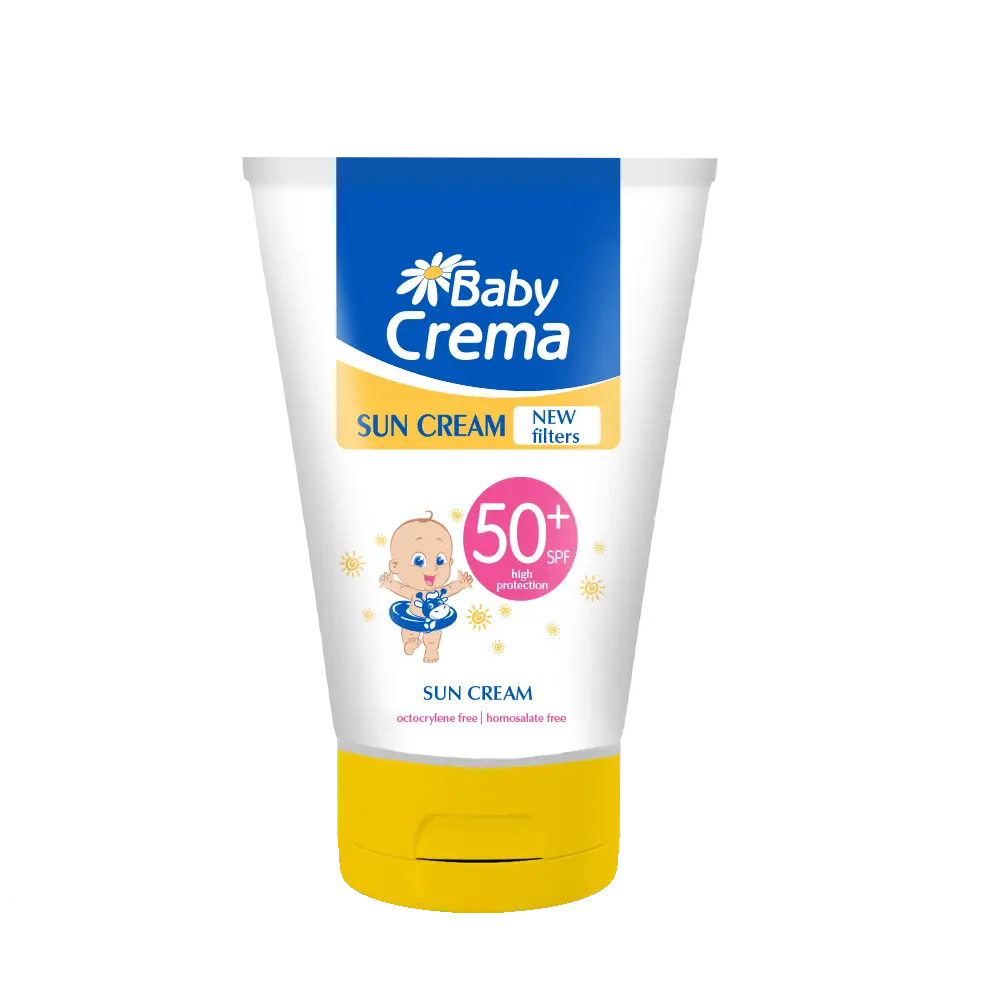 BABY CREMA SUN CREAM SPF50+ слънцезащитен крем за деца 100 мл | Agiva