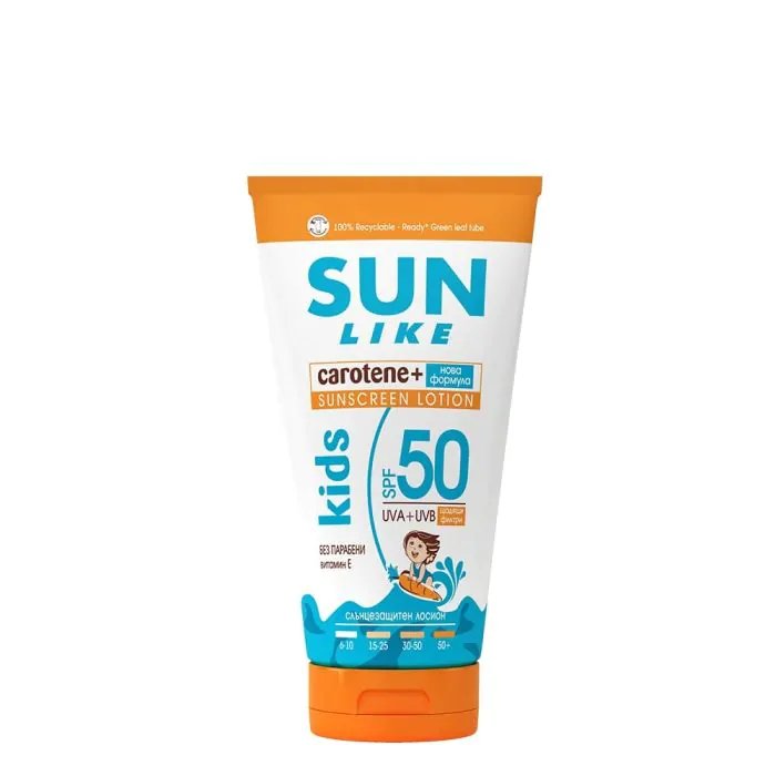 Sun Like Kids Детски слънцезащитен лосион за тяло SPF50+ 150 мл | Agiva