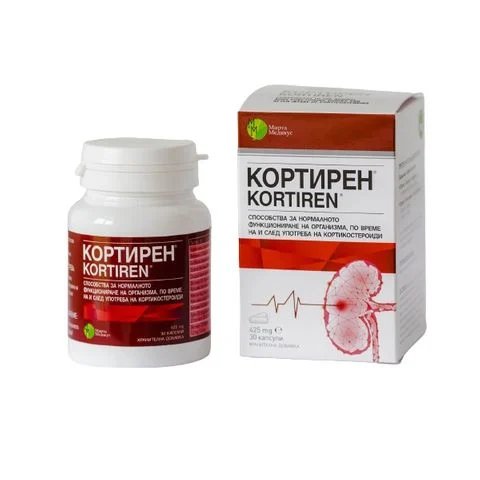 Кортирен 425 мг х 30 капсули | Мирта Медикус