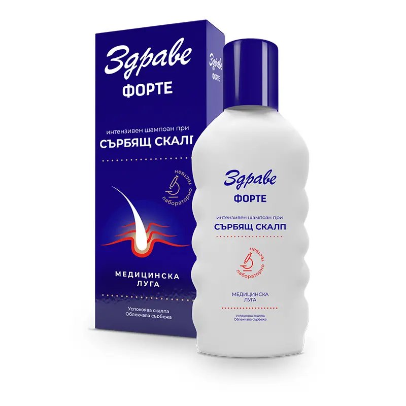 Здраве Форте Интензивен шампоан при сърбящ скалп х130 мл | Aroma