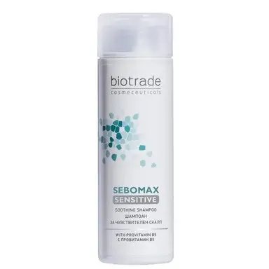 Себомакс sensitive шампоан за чувствителен скалп x 200 мл | Biotrade