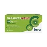 Парацетамакс при настинка и грип 500 мг х 10 табл. | Teva Pharmaceuticals