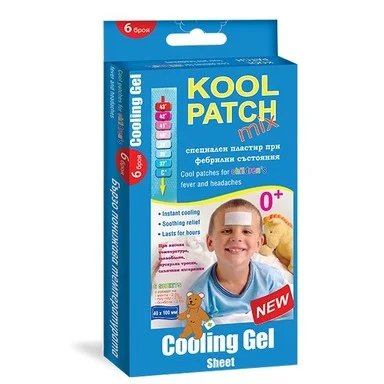 Kool Patch Микс пластир при фебрилни състояния х6 броя | Abopharma