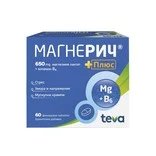 Магнерич плюс 650 мг х 60 табл. | Teva Pharmaceuticals